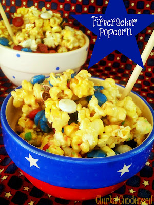 Clarks Condensed: Red, White & Blue Popcorn