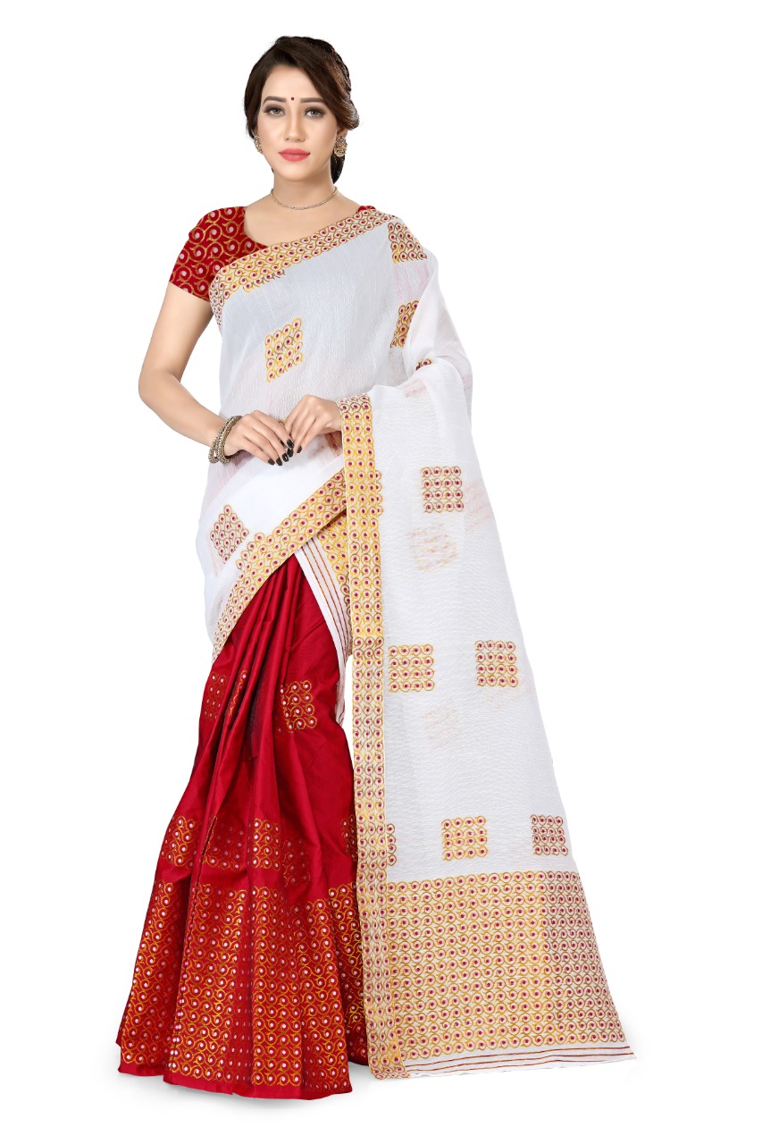 Assamese Nuni Cotton Nuni Weaving Mekhela Chador Mekhla Sador Senehi In Assamese new dress design housewife munu. assamese nuni cotton nuni weaving