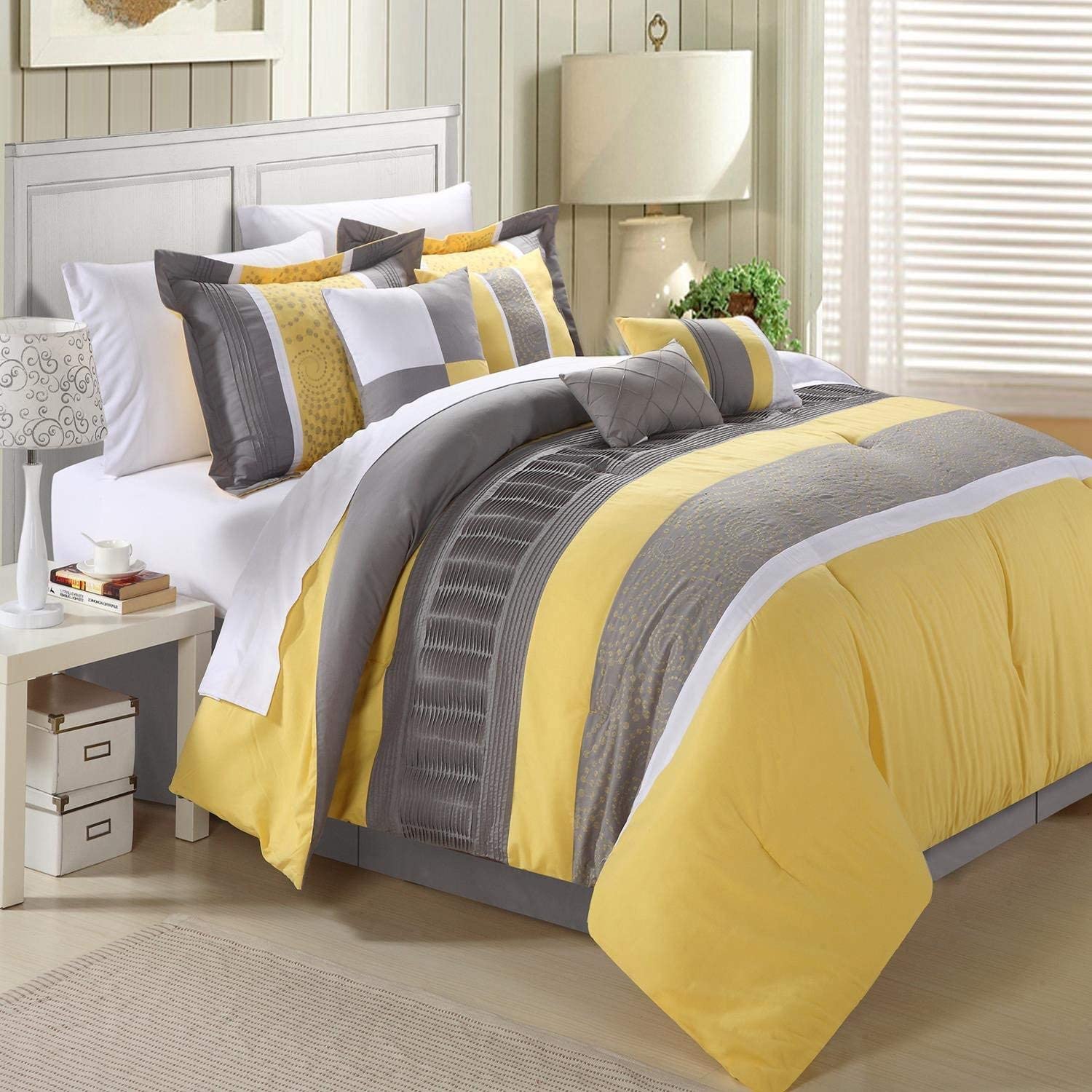 embroidered queen comforter sets sale amazon shopping amazon