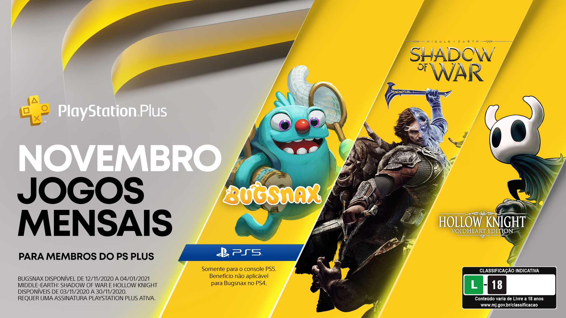 PlayStation Plus: confira os jogos de novembro para PS4 e PS5 - GameBlast