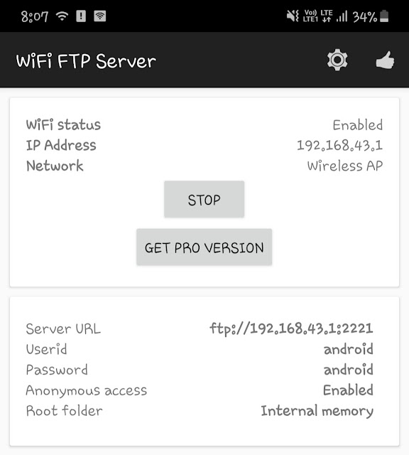 ftp server android apk