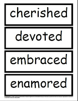 https://www.teacherspayteachers.com/Product/Valentine-Verbs-Vocabulary-Word-Wall-199668