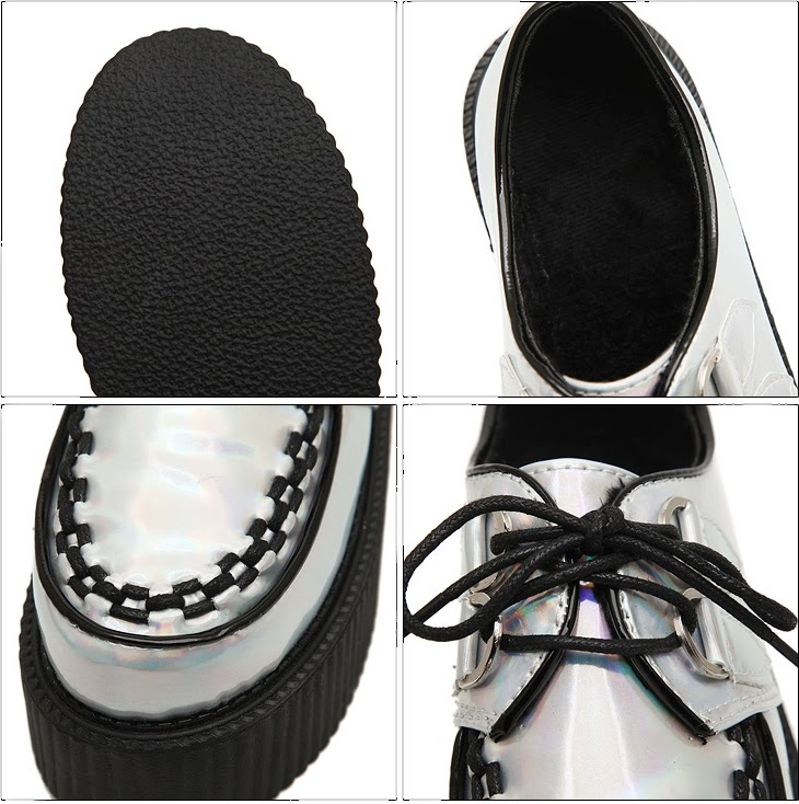 VIVI HOLOGRAPHIC CREEPERS xacidaisyx