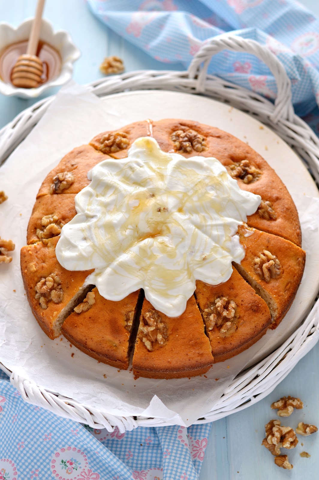 Sprinkles Dress Torta yogurt greco, noci