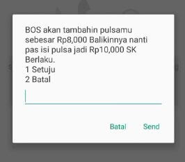 Cara Pinjam Pulsa Tri via DIAL *805#