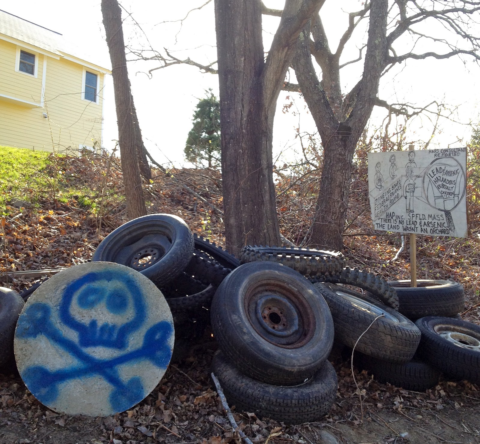 Only in The Republic of Amherst One man's trash...