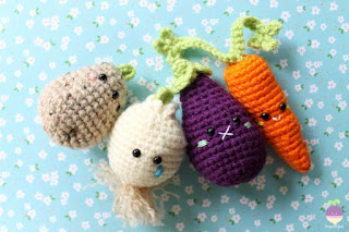 Musings of an Average Mom: Free Amigurumi Fruits and Vegetables Crochet ...