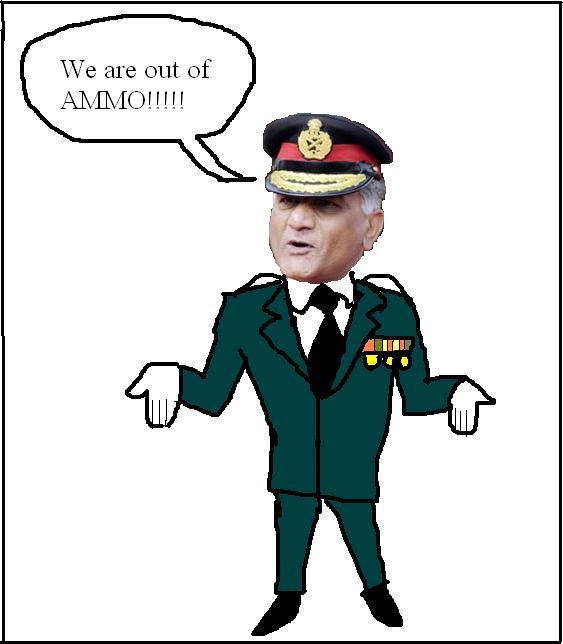 Digital Comics, Art, Cartoons and more: Indian Army out of Ammo