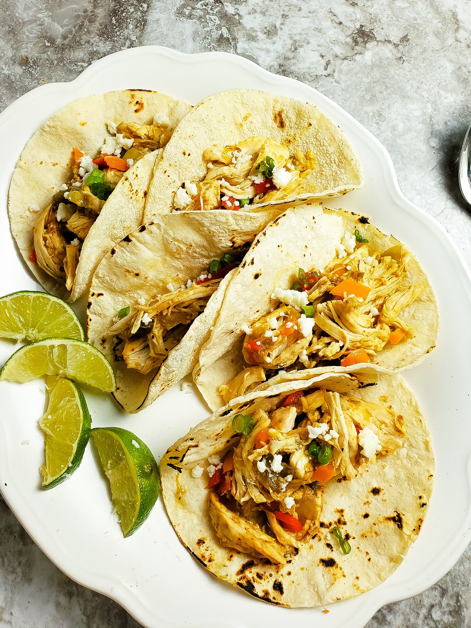 Slice of Southern: Taco Tuesday: Chicken & Bell Pepper Tacos
