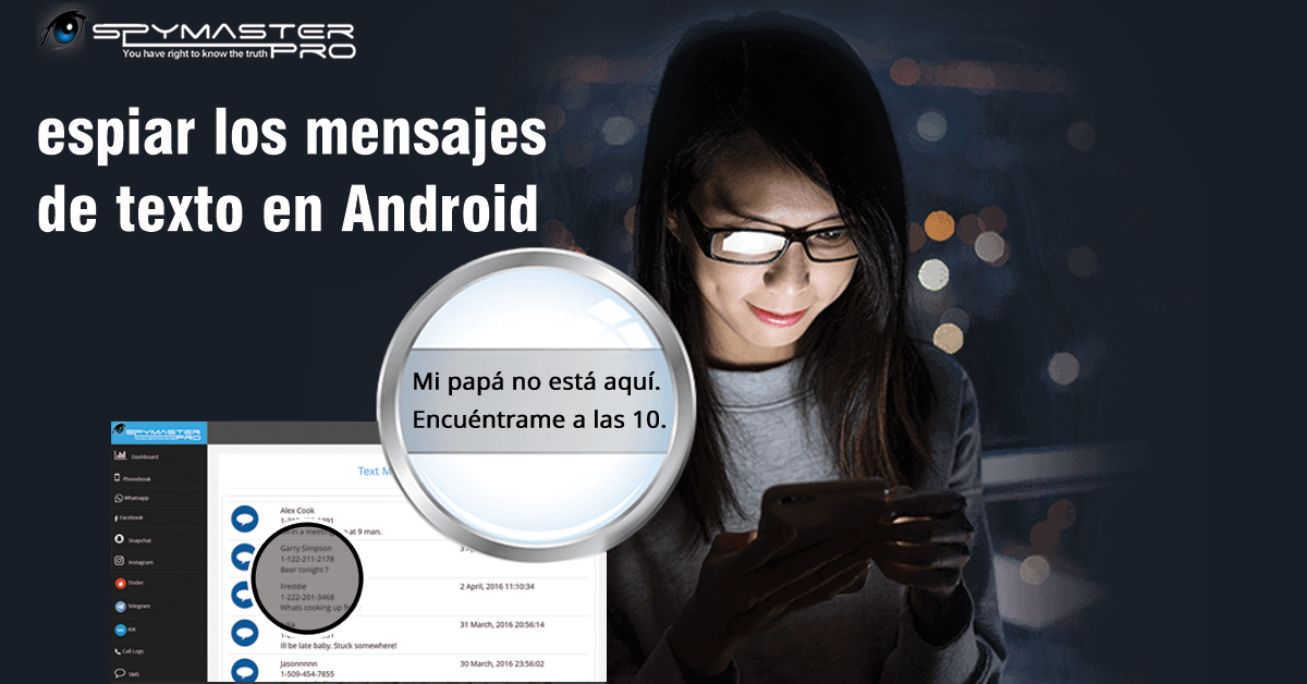 espiar mensajes de texto android