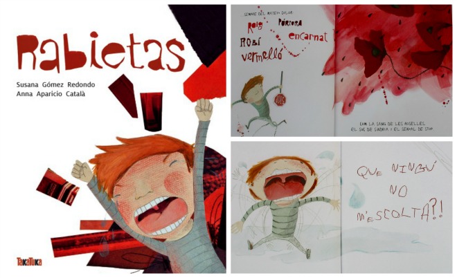 Libro infantil gestionar rabietas: "Rabietas" Takatuka