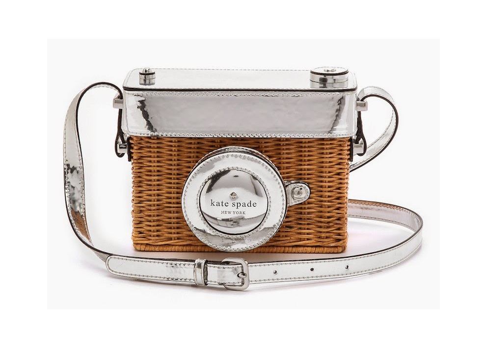 BROSE NOSE NEED / wicker camera bag by KATE SPADE