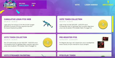 Ff Streamer Shodown Vote Streamer Free Fire Serta Dapatkan