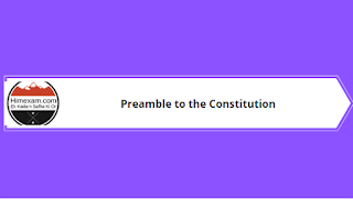 Preamble to the Constitution