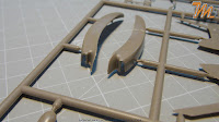 Hawker Hurricane MkIIc, 1/32 Fly models 32012 -  inbox review - parts