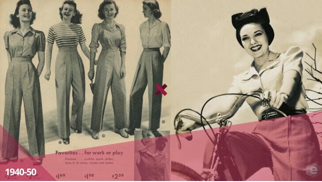 curso rewind história e referencias de moda moda década de 1940