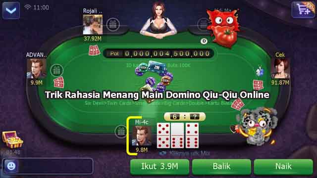 Trik Rahasia Menang Main Domino Qiu-Qiu Online
