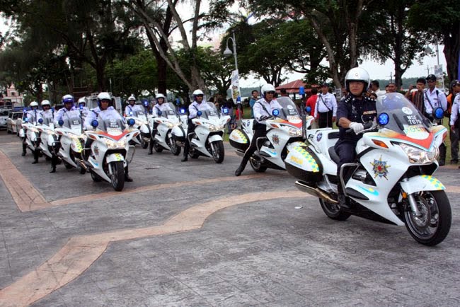 honda st1300 polis malaysia