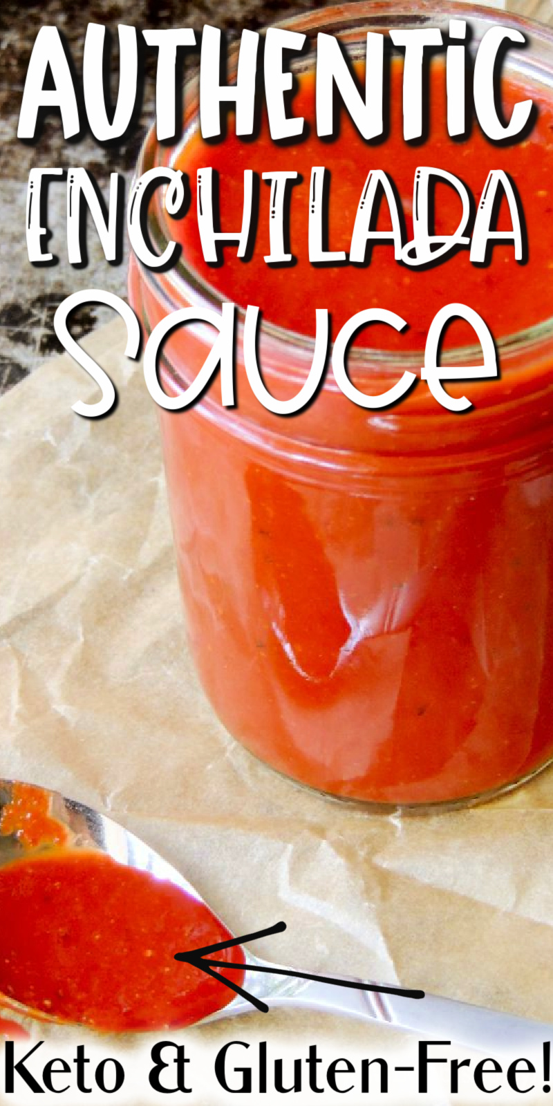 Authentic Homemade Red Chile Enchilada Sauce (Low carb and Glutenfree