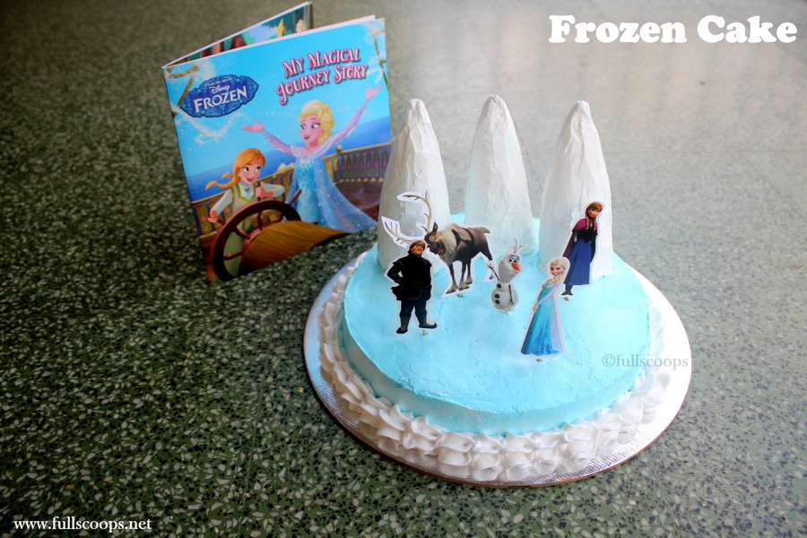 How to make a Frozen Themed Cake Full Scoops A food blog with easy