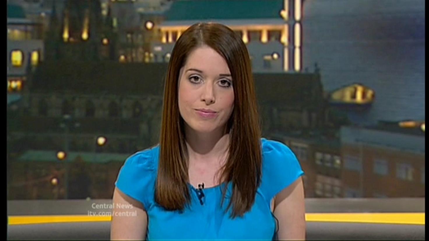 UK Regional News Caps Victoria Davies ITV Central