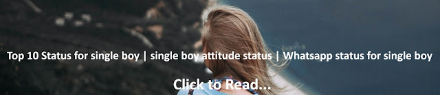 Status for single boy Add