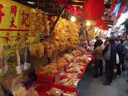 Dried fish market.