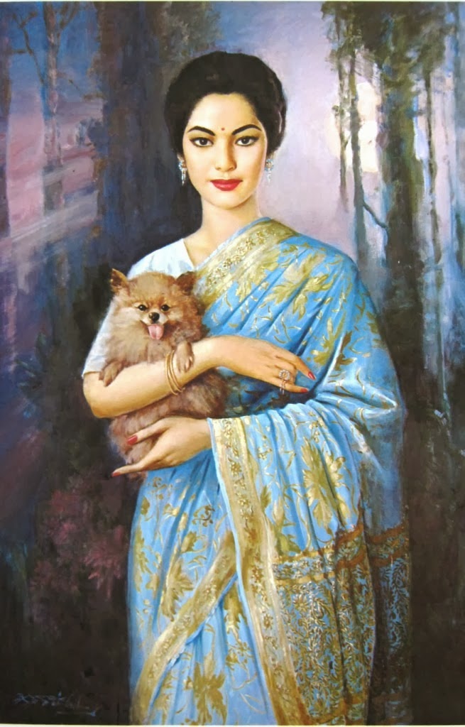 Inspirasi Modis Lukisan Wanita Cantik