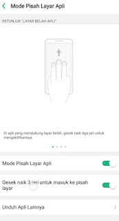 Cara Split Screen OPPO A92 Cara Split Screen OPPO A92