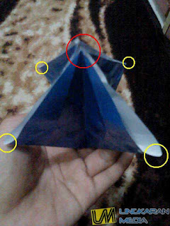 origami burung LM7