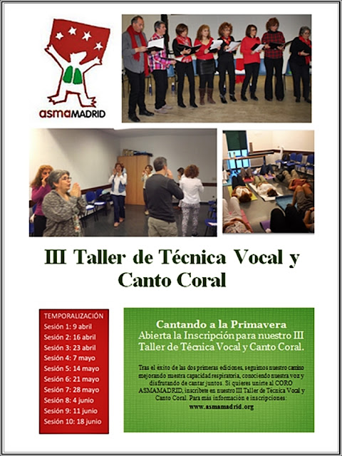 Taller de Canto Asmamadrid 