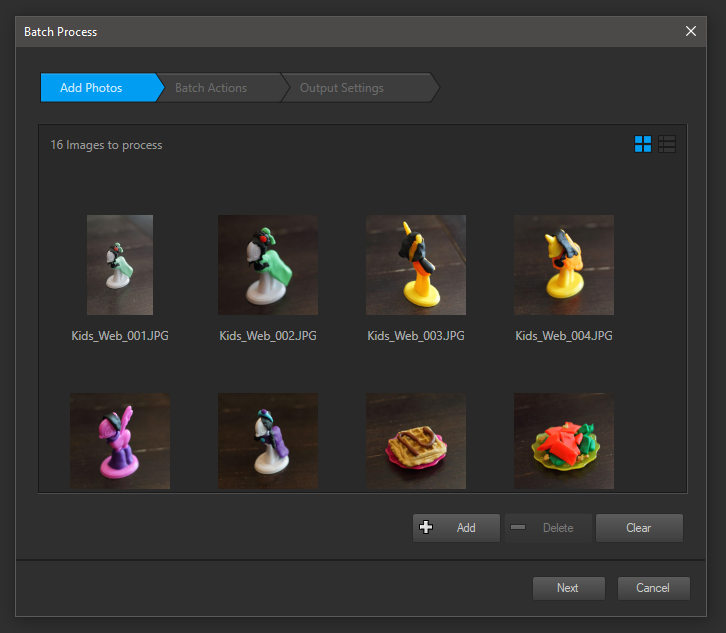 Batch Conversion in Pro