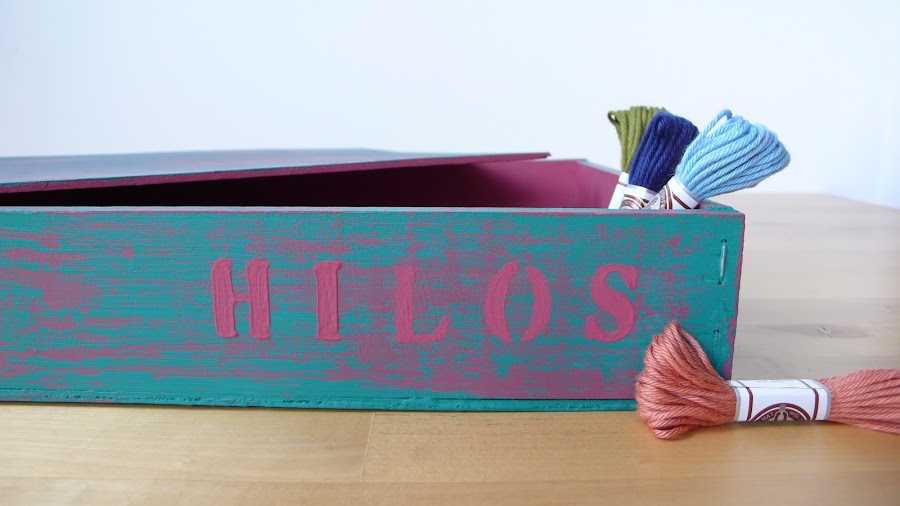 Caja-pintada-chalk-paint