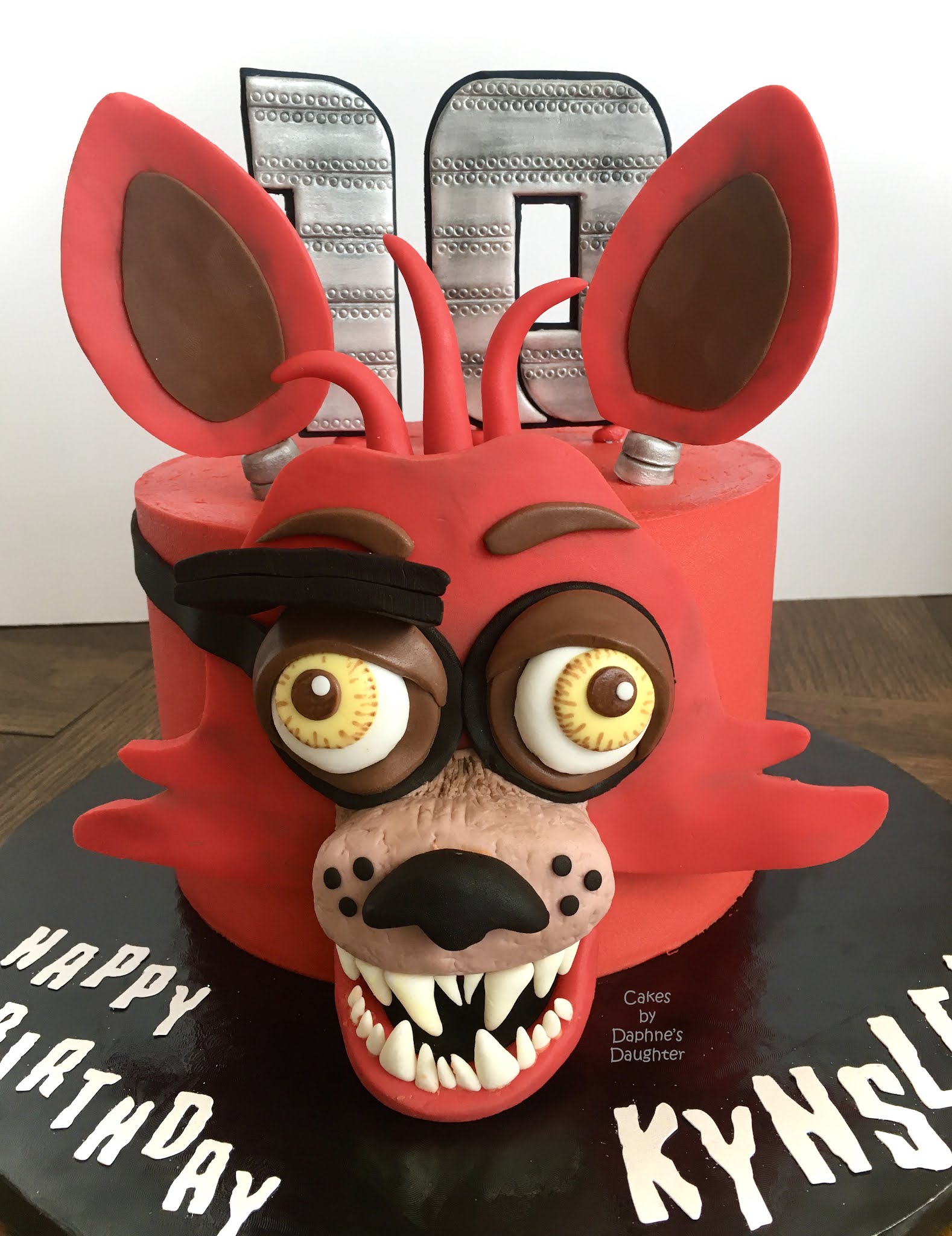 3D Golden Freddy Five Nights at Freddy's Fondant Topper 