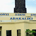 EBSU 2017/18 Pre-Degree Admission Form On Sale