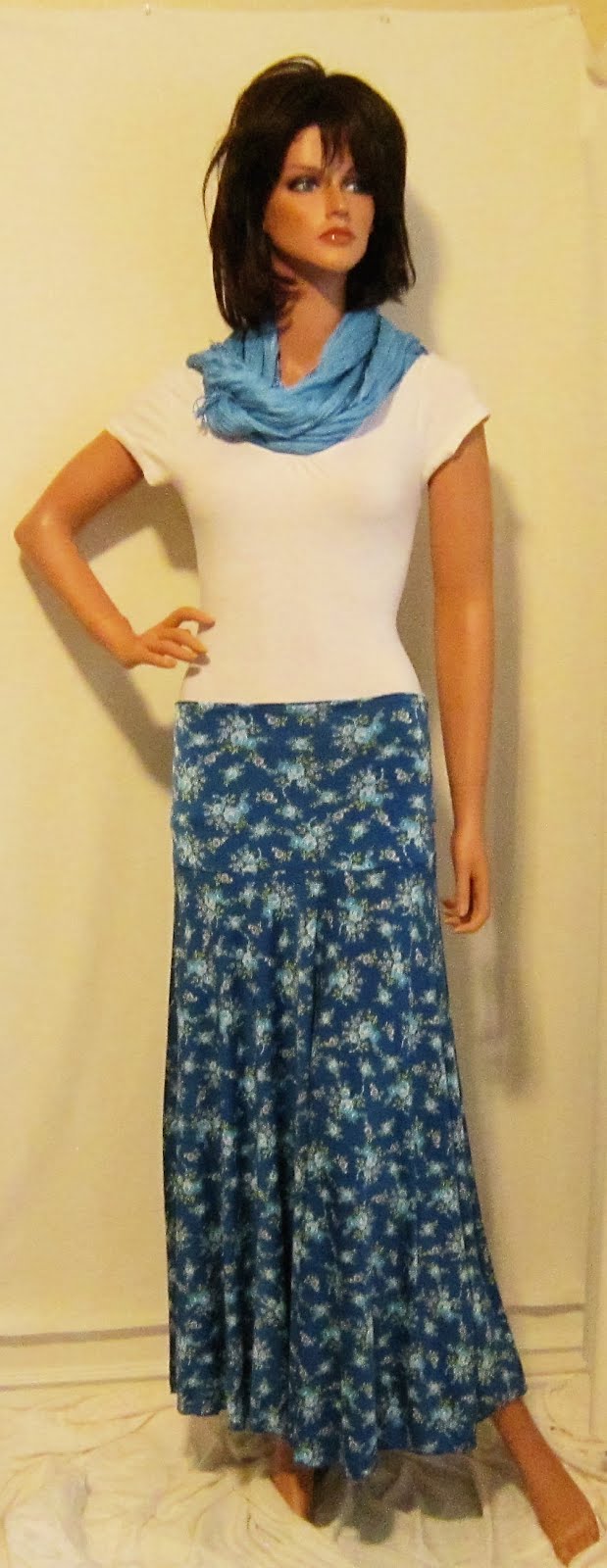 Retro Blue Maxi