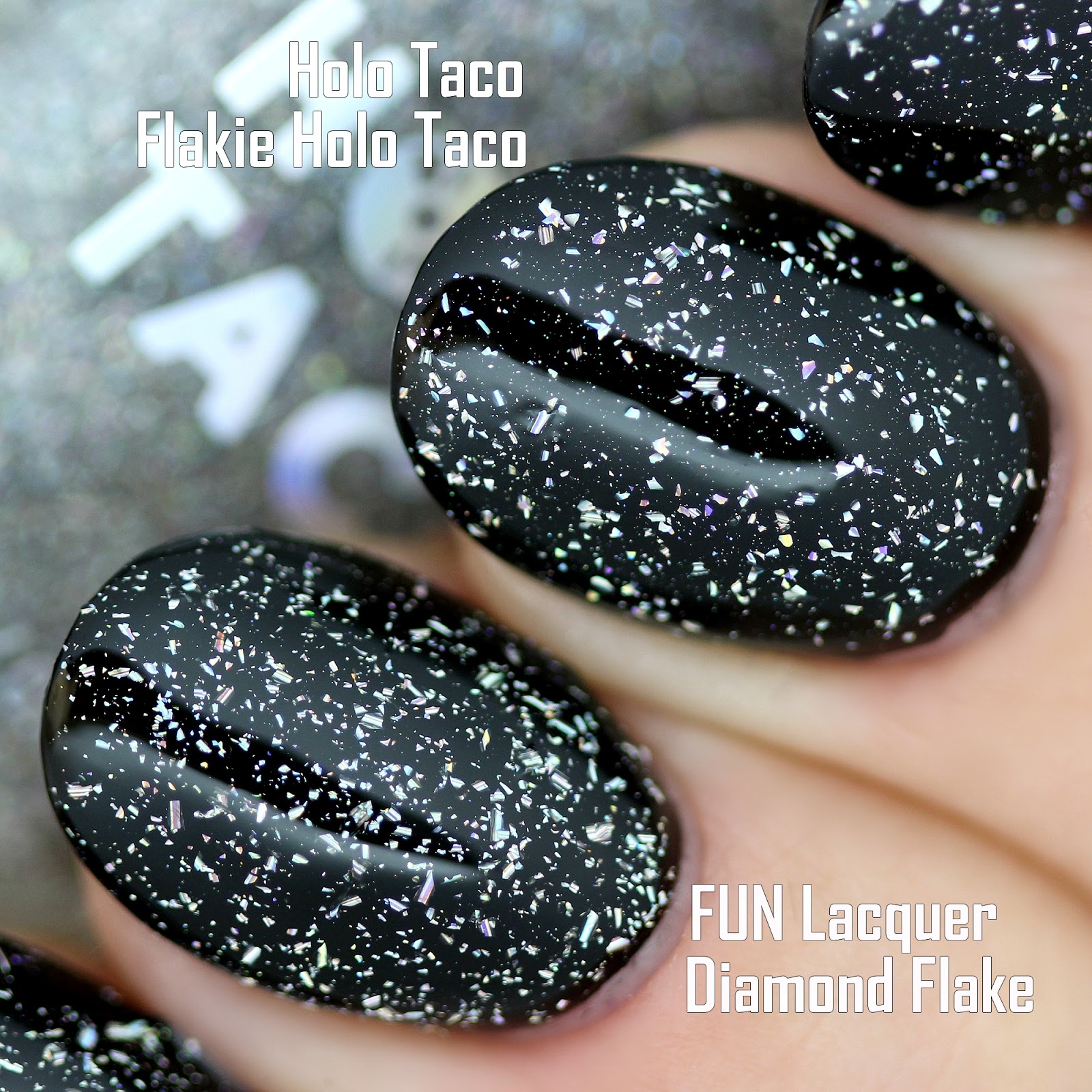 Diamond Linear Holographic Top Coat – F.U.N LACQUER