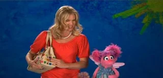 Rebecca Romijn and Abby Cadabby present the word Accessory. Sesame Street Best of Friends
