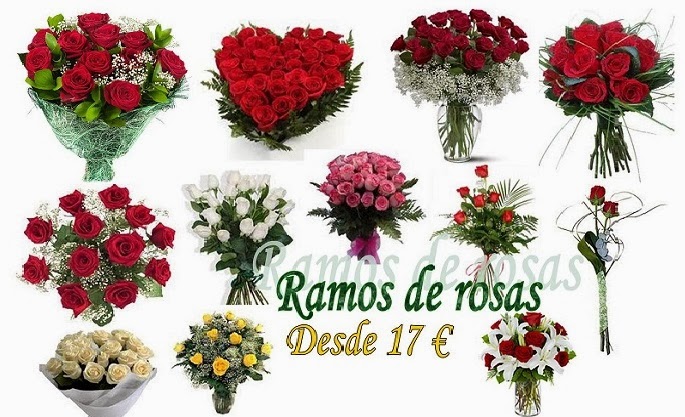  Ramos de rosas