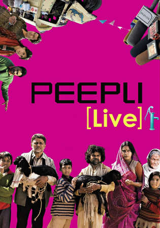 Peepli Live 2010 BluRay 300MB Full Hindi Movie Download 480p Watch Online Free bolly4u
