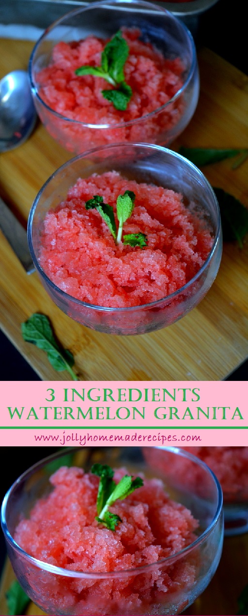 Easy Watermelon Granita