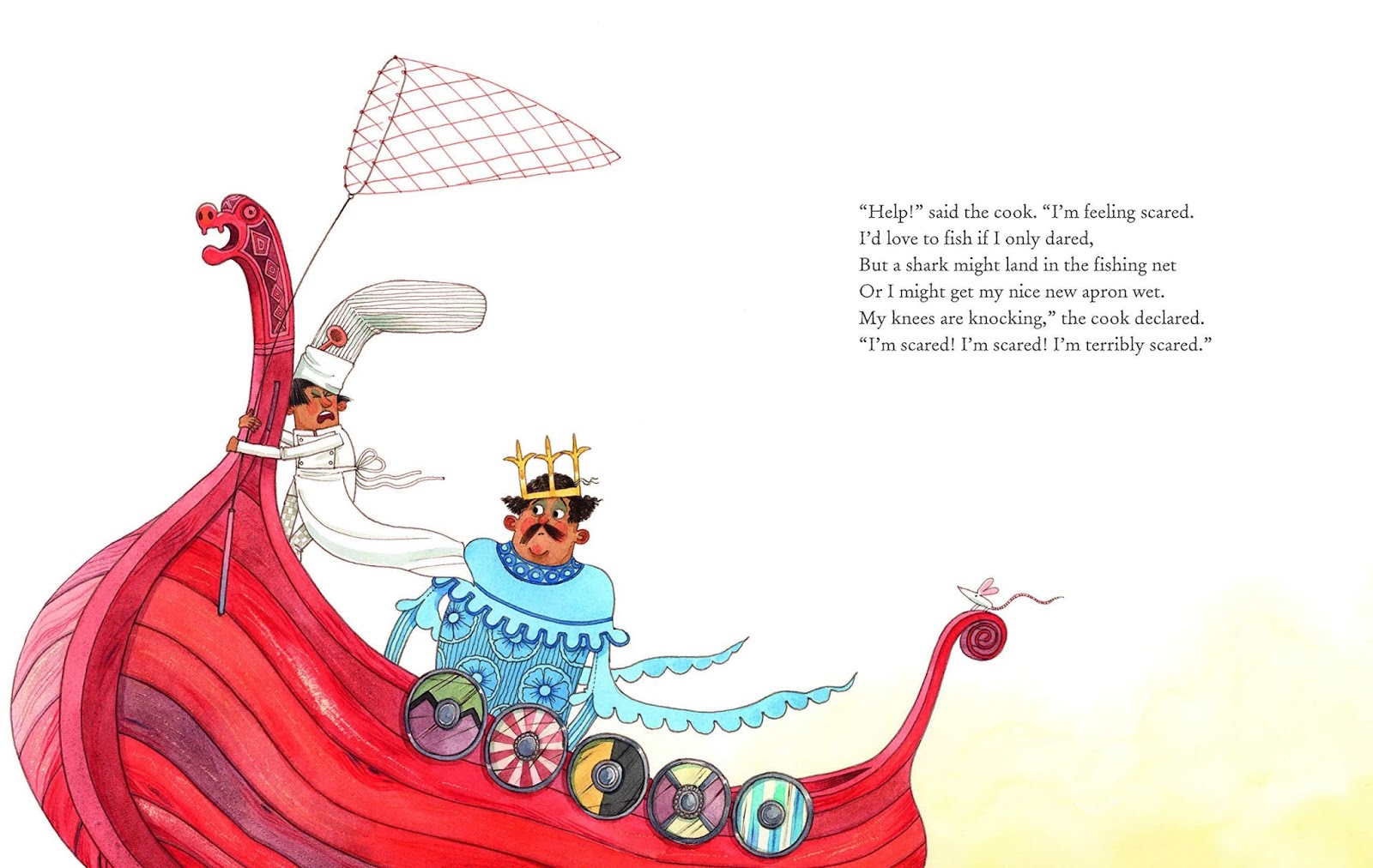 The Cook and the King by Julia Donaldson, illustrated by David Roberts