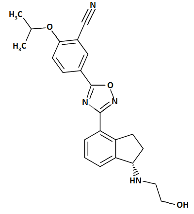 estrutura quimica do ozanimode zeposia