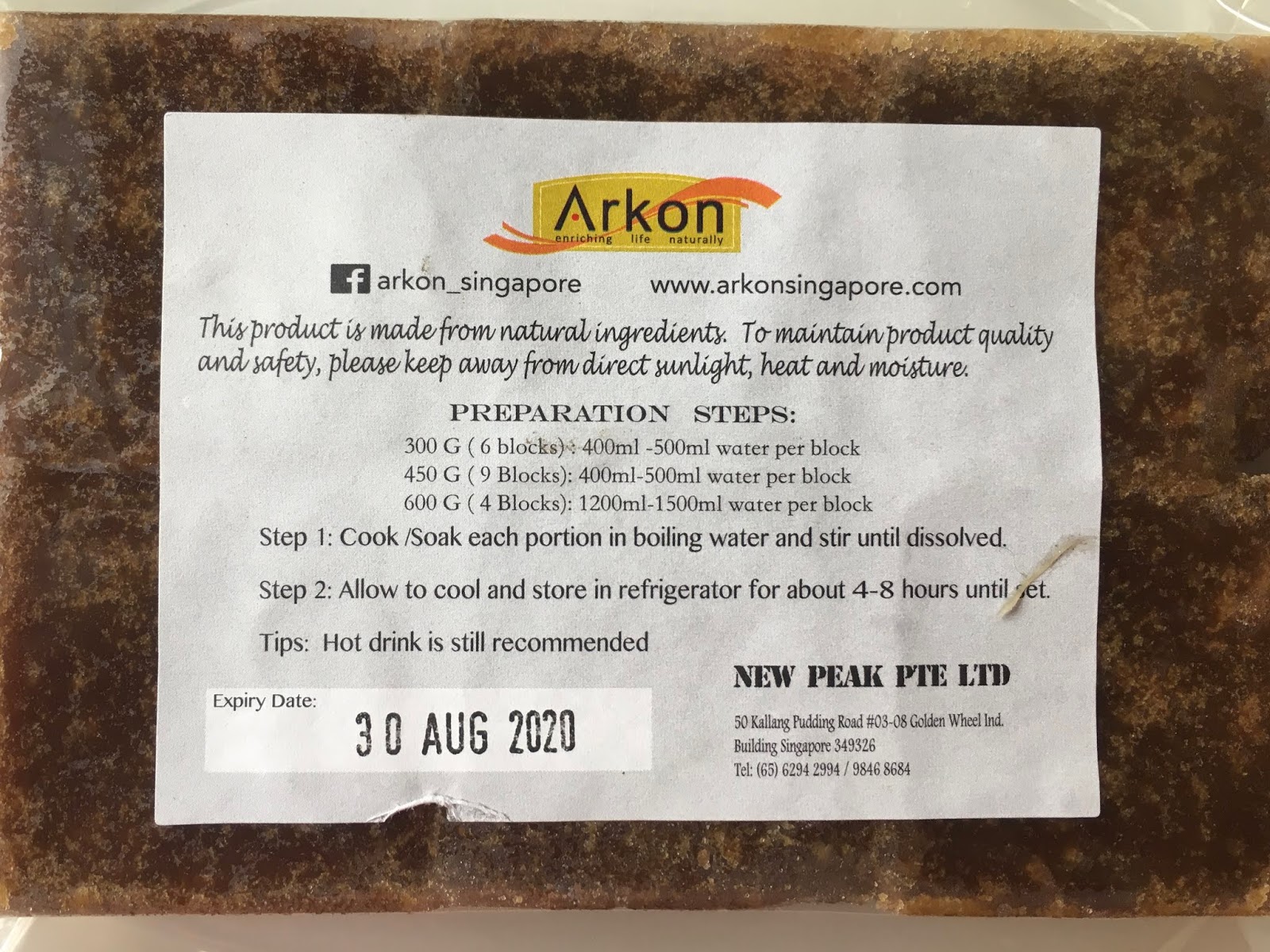 The Soup Queen Arkon S Coral Seaweed Jelly With Winter Melon