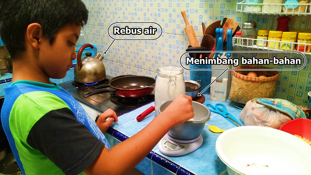 Cara Membuat Lempung Terigu yang Mudah Keluarga Biru