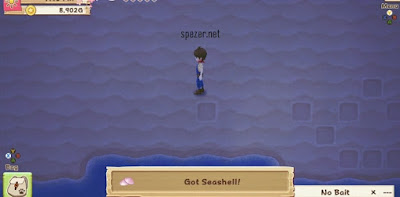 Cara mendapatkan Seashell dan Pretty Seashell game Harvest Moon: Light of Hope