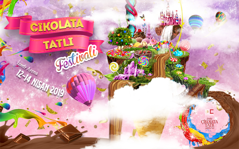 İzmir Çikolata &amp; Tatlı Festivali // 12 Nisan 14 Nisan 2019 // İzmir Arena