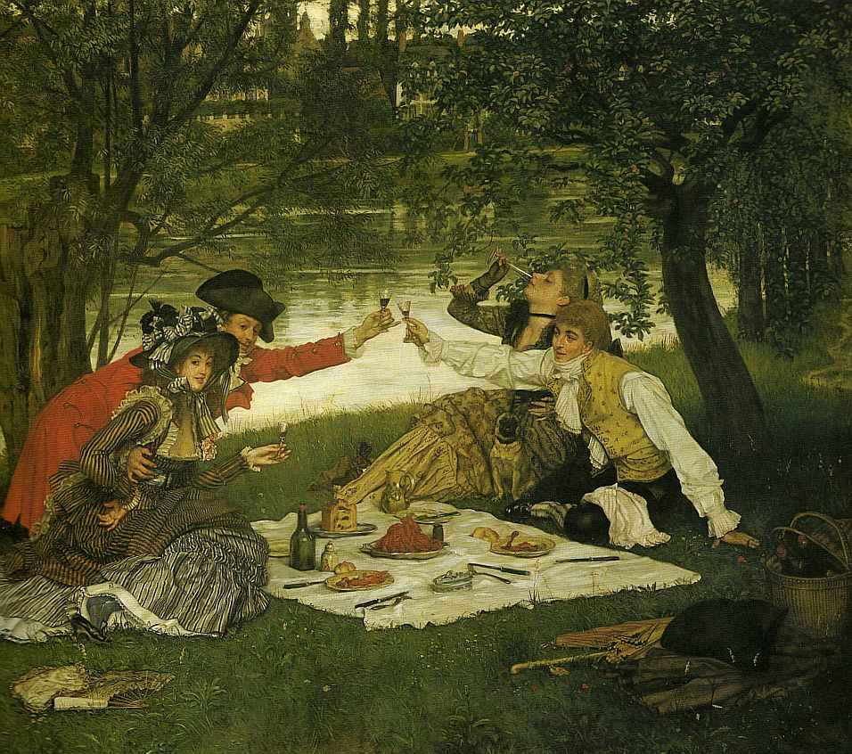 English Historical Fiction Authors When Picnics were for the