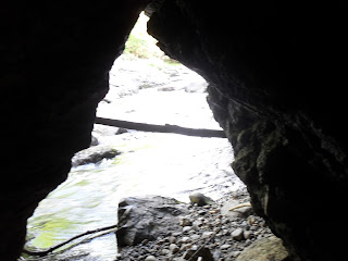 Cave along Lost River in North Woodstock