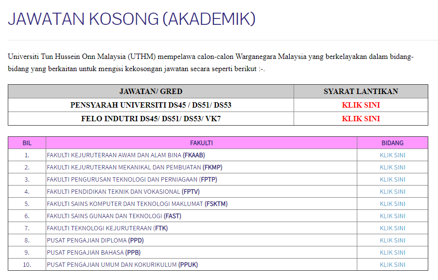 Uthm diploma teknologi maklumat